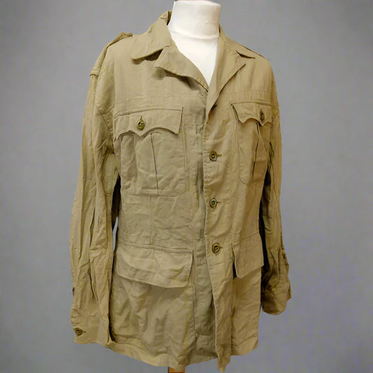 British Jacket, Bush Khaki RM Size 11 W Henderson LTD 1953 Dated