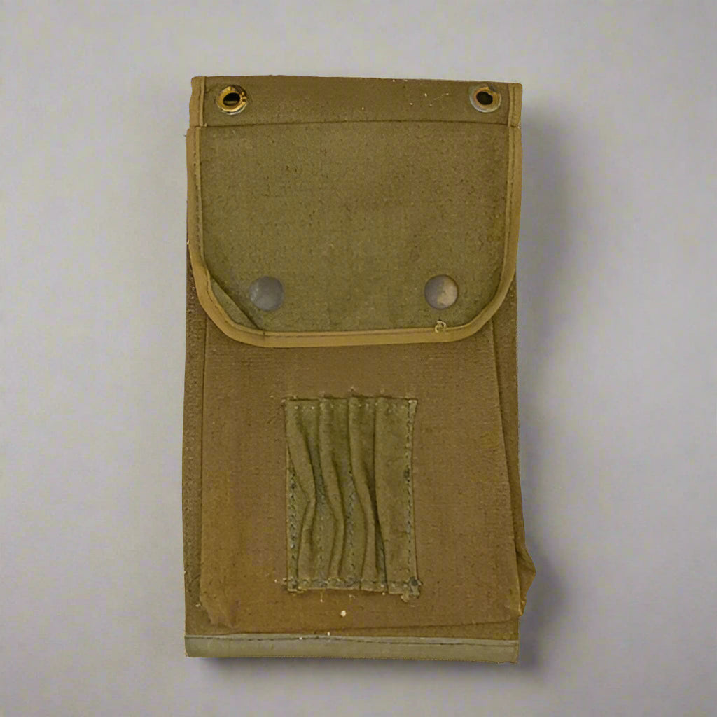 British 1944 Pattern Webbing Map Case by John Hawley & Co