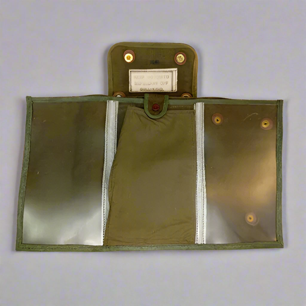 British 1944 Pattern Webbing Map Case by John Hawley & Co