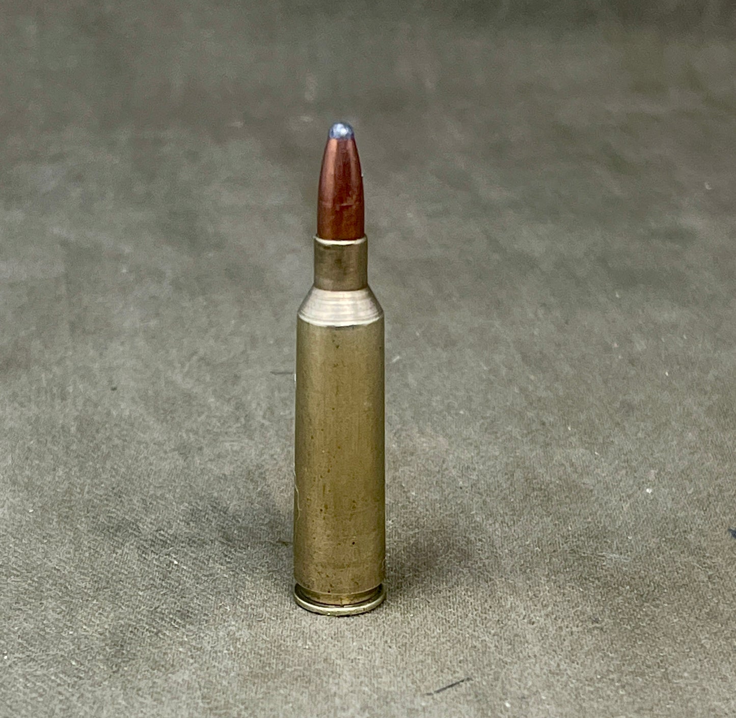 .22-250 INERT Brass Cartridge – Collectible Round for Display & Training