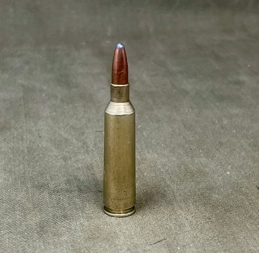 .22-250 INERT Brass Cartridge – Collectible  Round for Display & Training