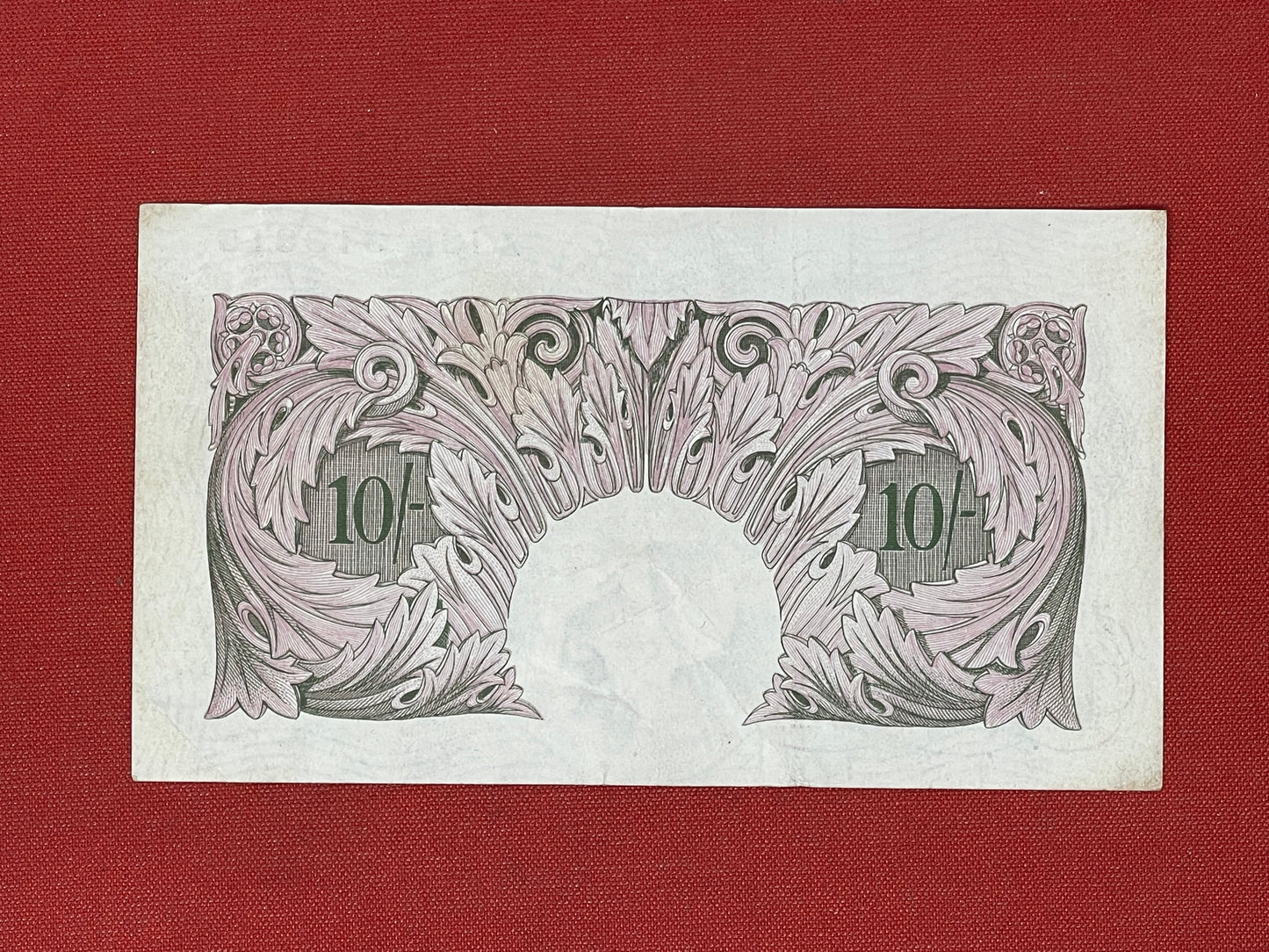 K.O. Peppiatt, 10 Shilling, Z13E 313815 ( Dugg. B.251) Emergency Issue Series 2nd April 1940