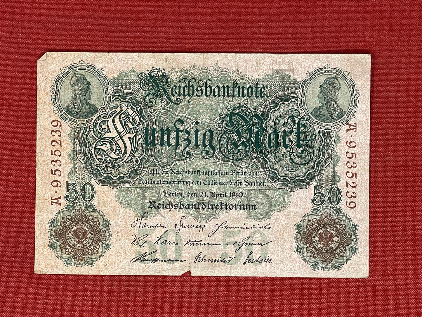 Germany. Imperial Bank. 1883-1918. 50 Reichsmark