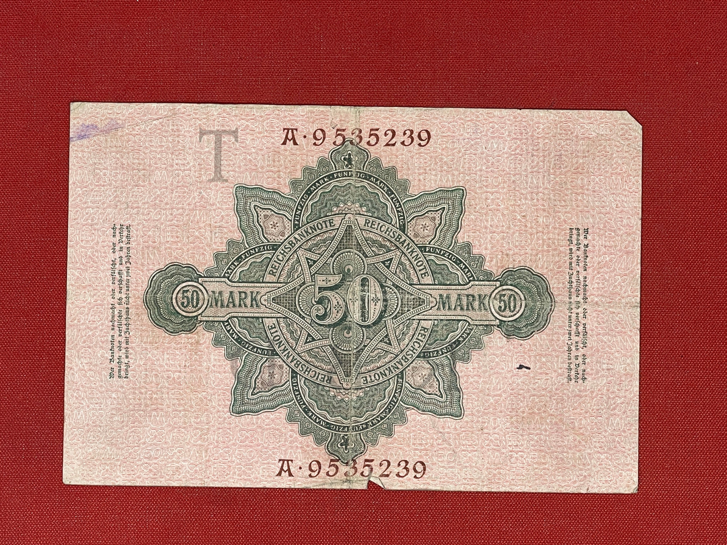 Germany. Imperial Bank. 1883-1918. 50 Reichsmark