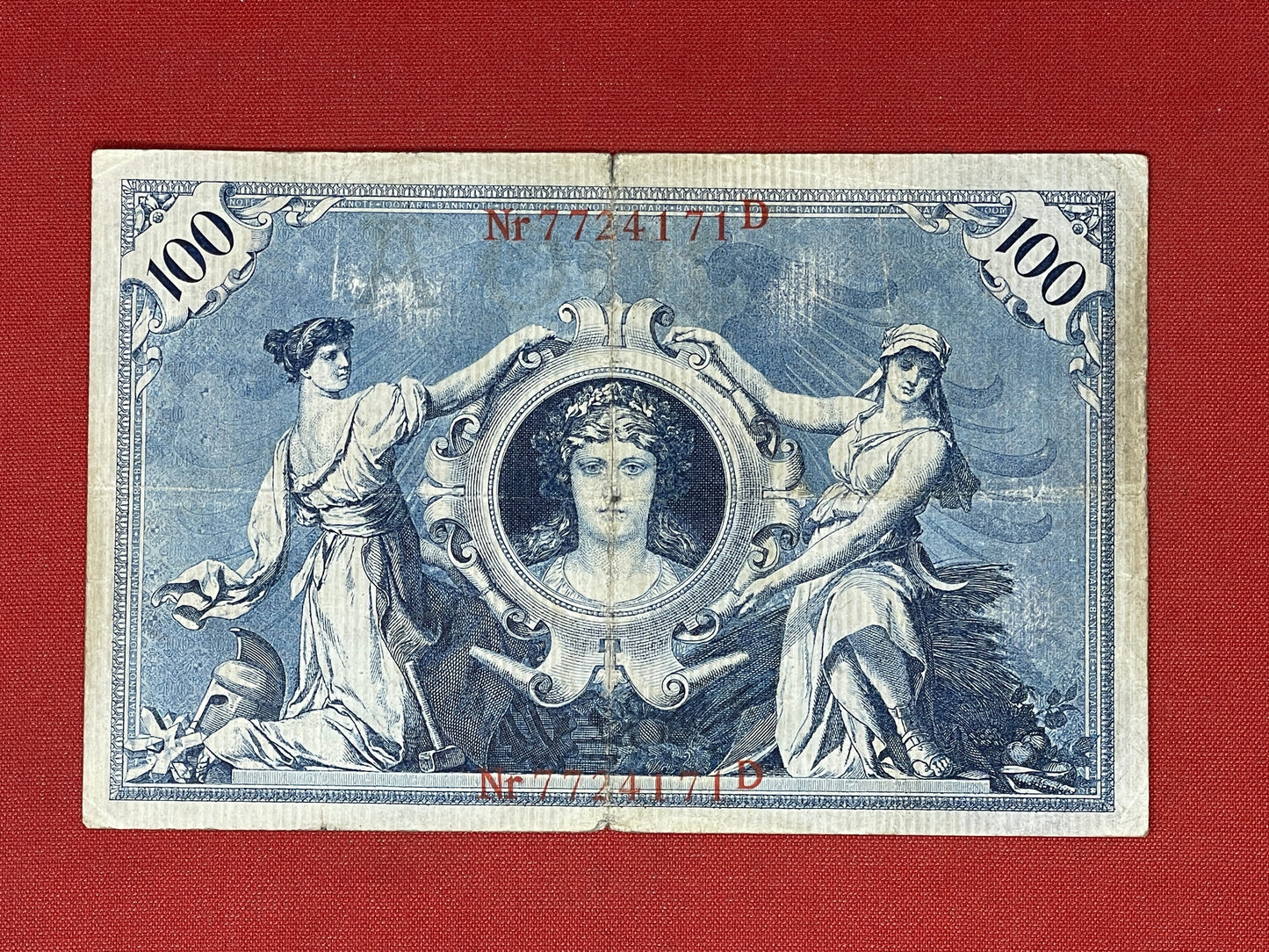 German 100 Reichsbanknote