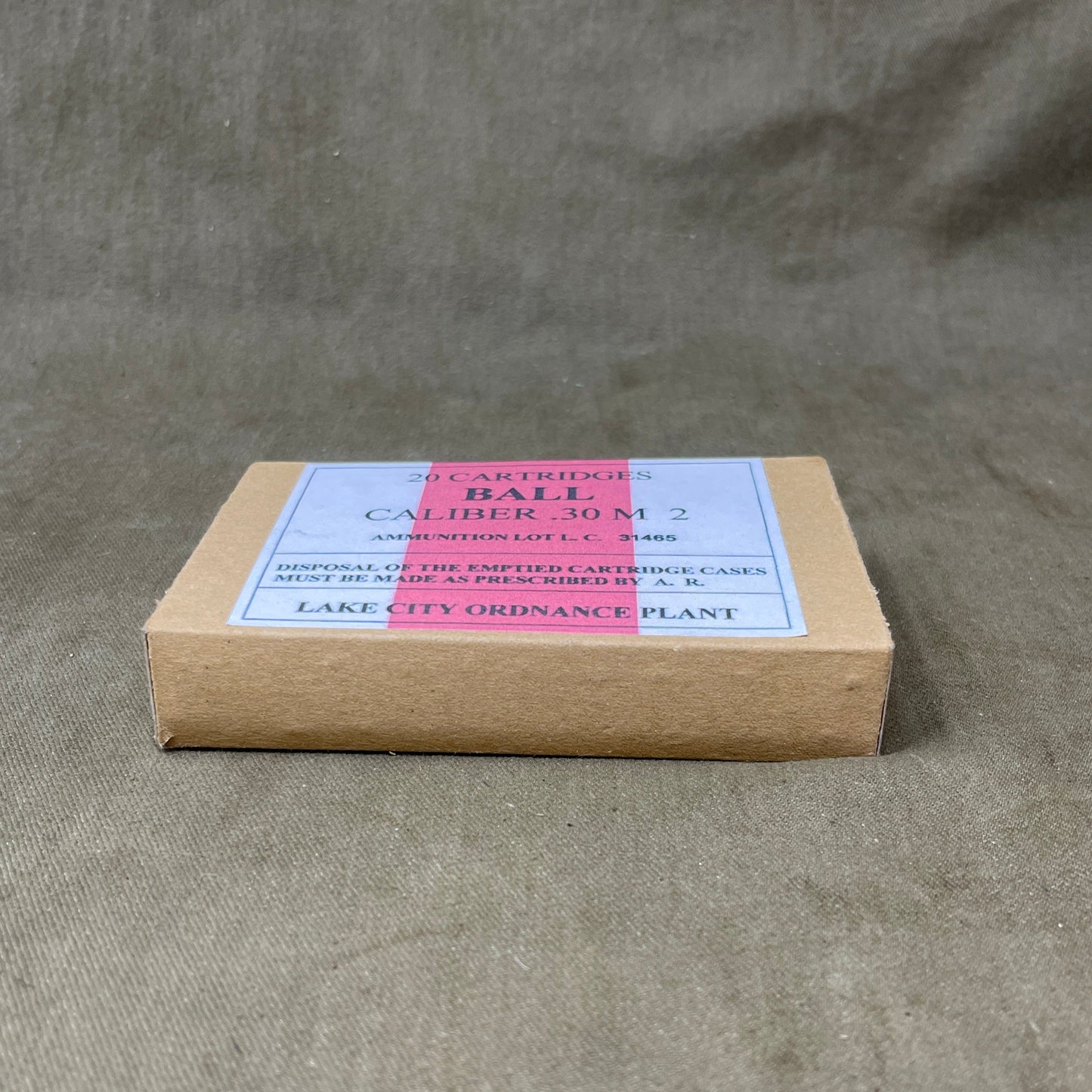 1 x Box .30-06 Springfield Inert Rounds