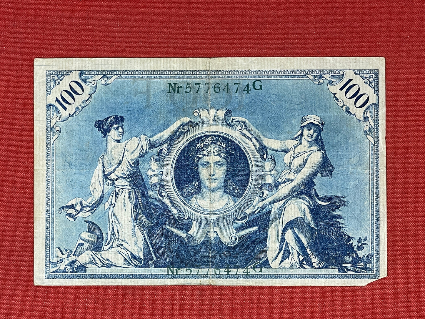 German 100 Reichsbanknote