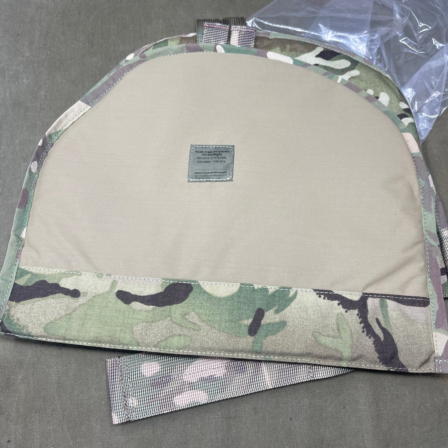 British Army MkIV Osprey MTP Brassard Pair With Armour Inserts
