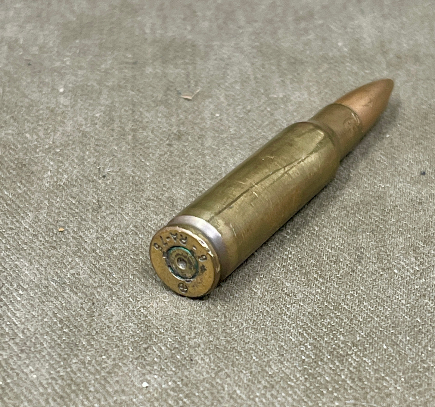 Inert 7.62mm Round – 1975 Dated RA | Collectible Ammunition