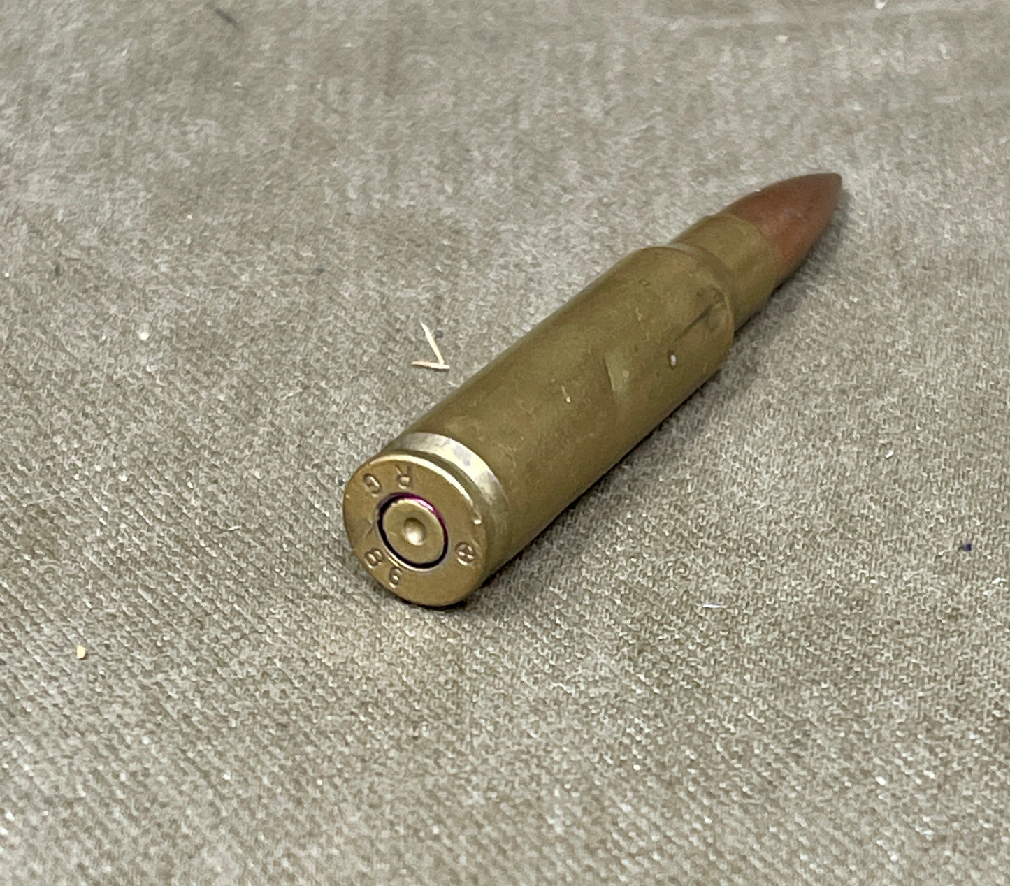 Inert 7.62mm British Round – 1986 Dated RG (Radway Green) | Collectible Ammunition
