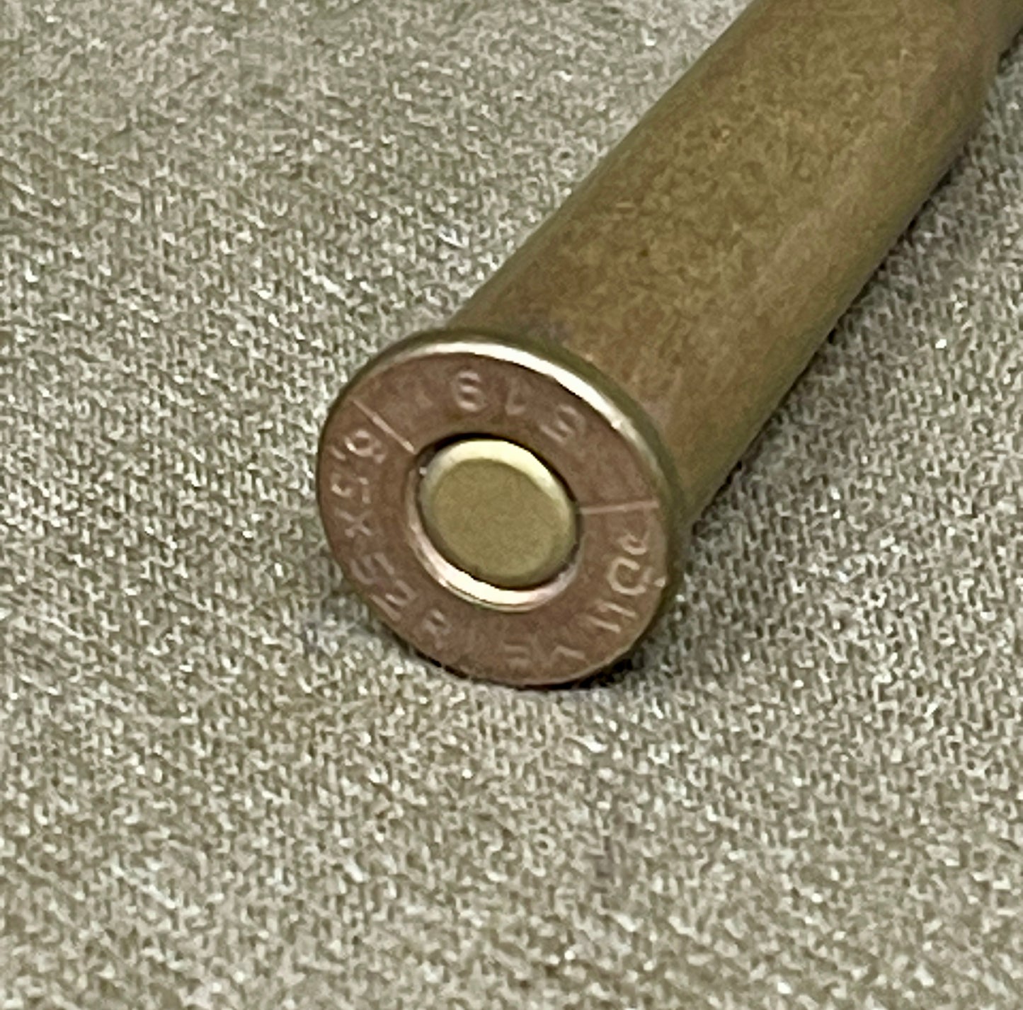 Inert 6.5×52R Cartridge – DWM 518 Rimmed Round | Collector’s Ammunition