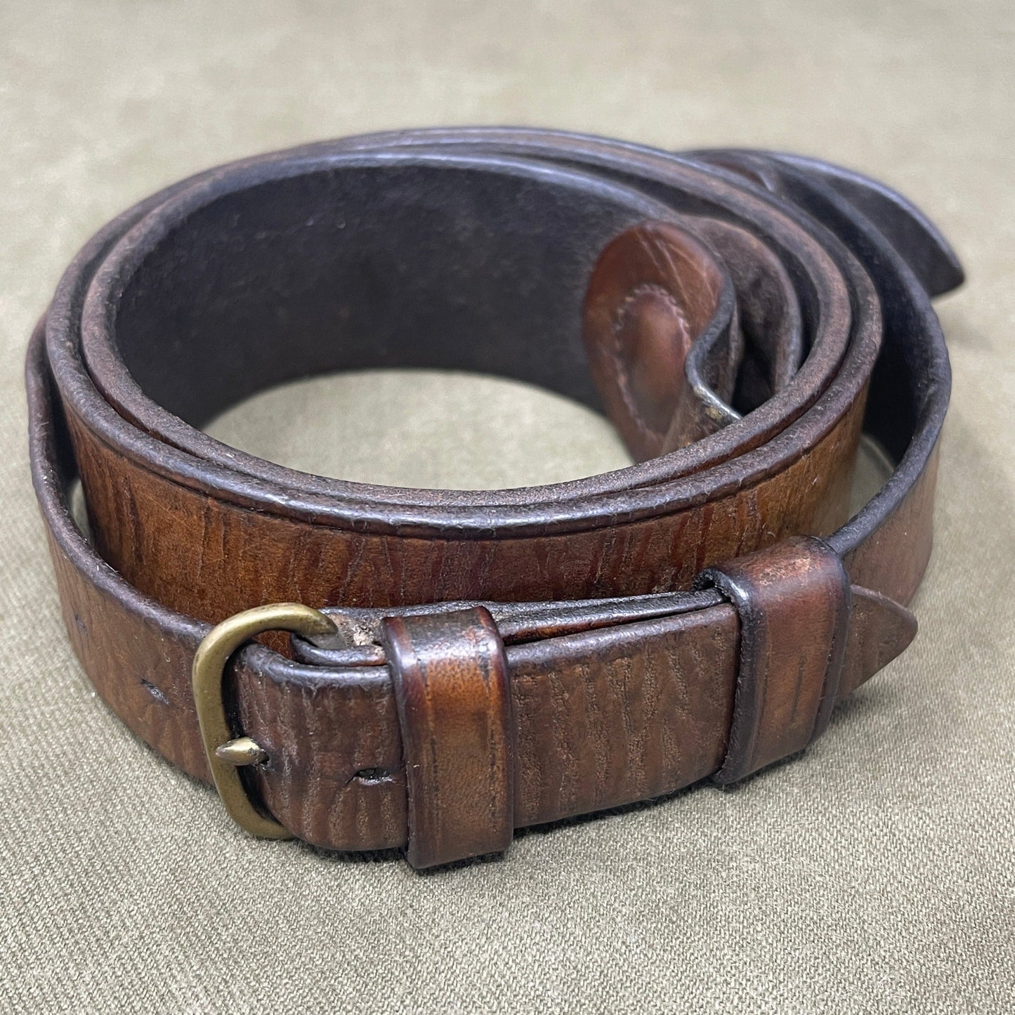 1915 Dated Officers Sam Browne Belt & Shoulder