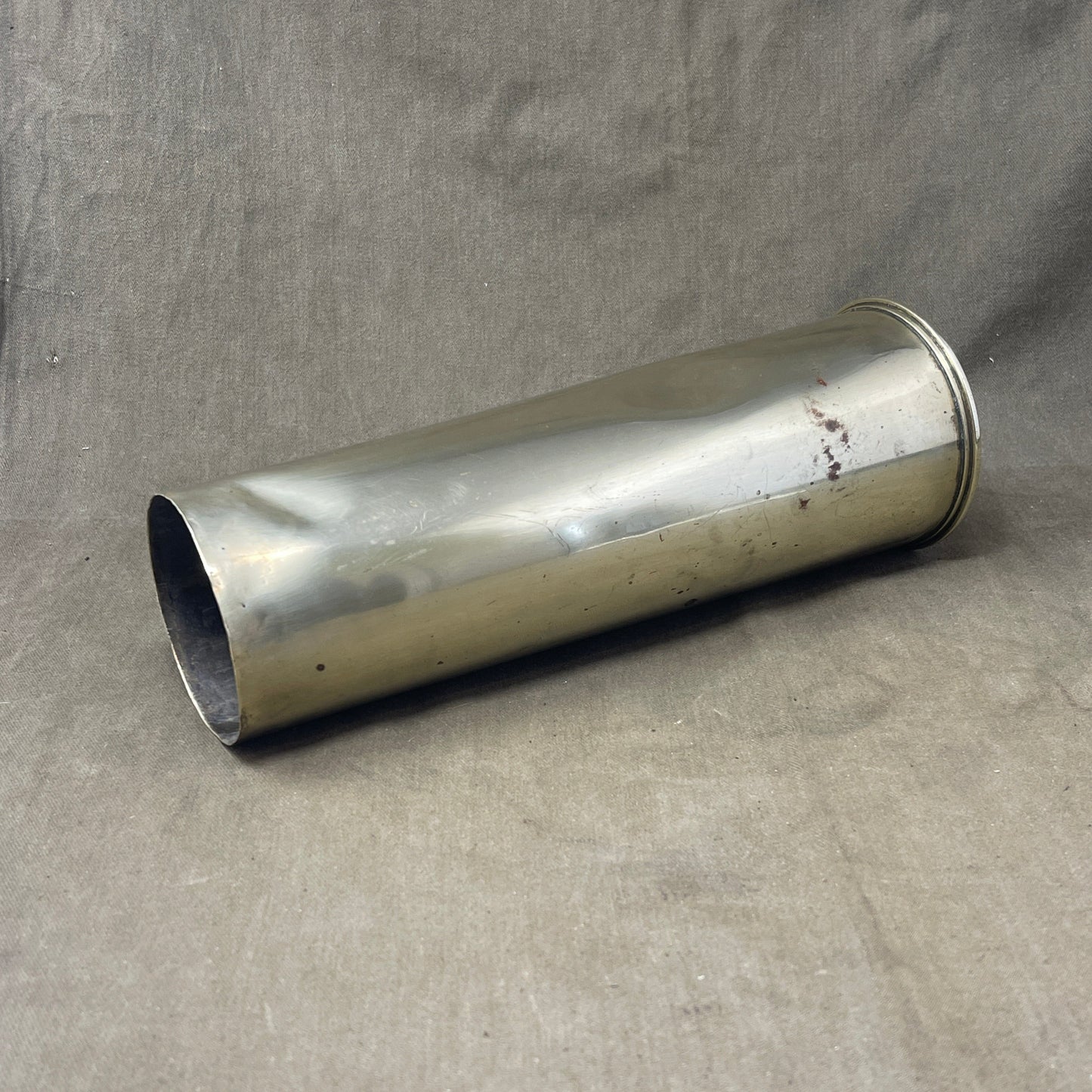 WW1 1916 Dated 18 Pdr Brass Shell Case