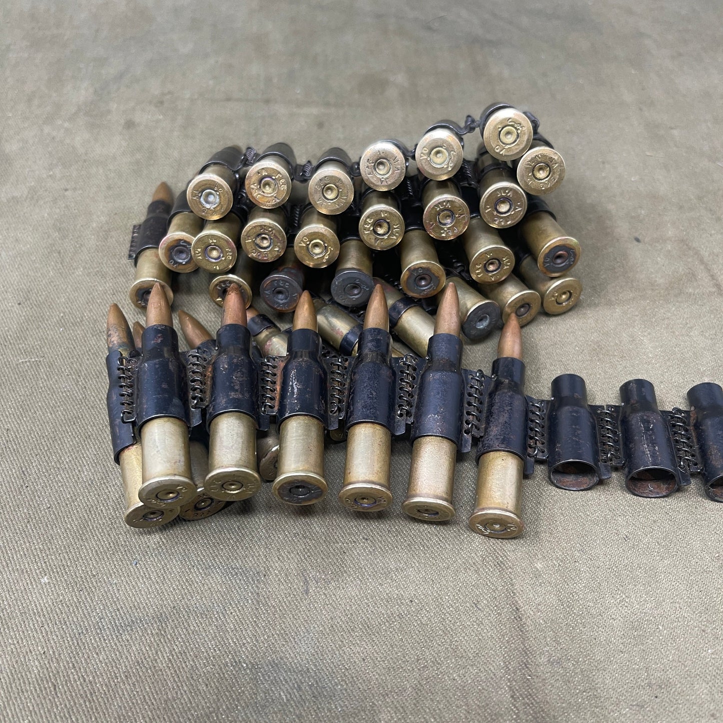 200 word description for Original Arabic 7.62x54. Russian Inert Cartridge