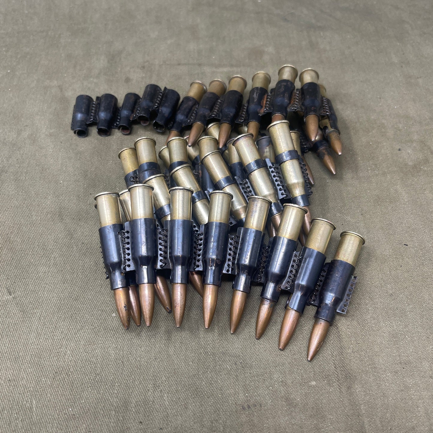 200 word description for Original Arabic 7.62x54. Russian Inert Cartridge