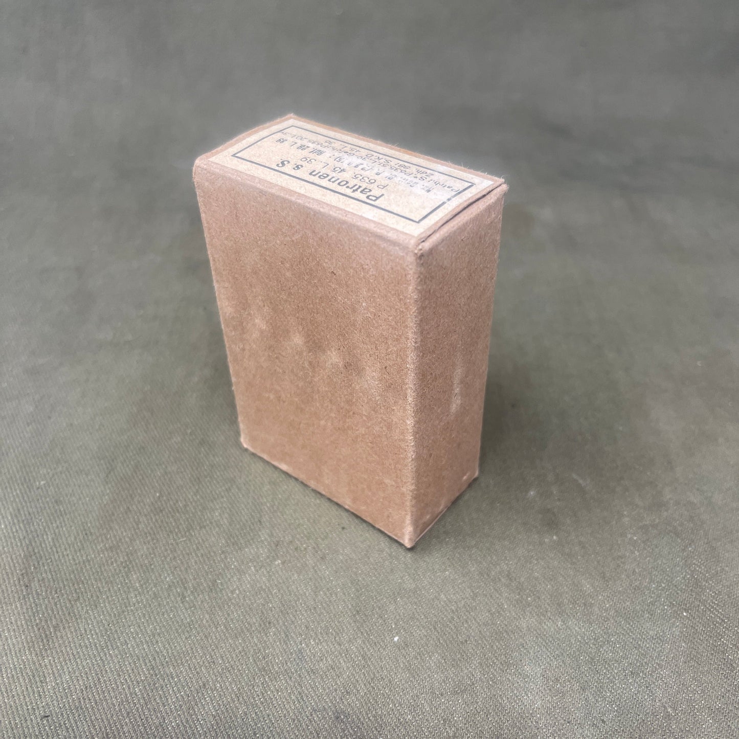 Original WW2 15 x Mauser 7.92x57mm Ammunition Box.
