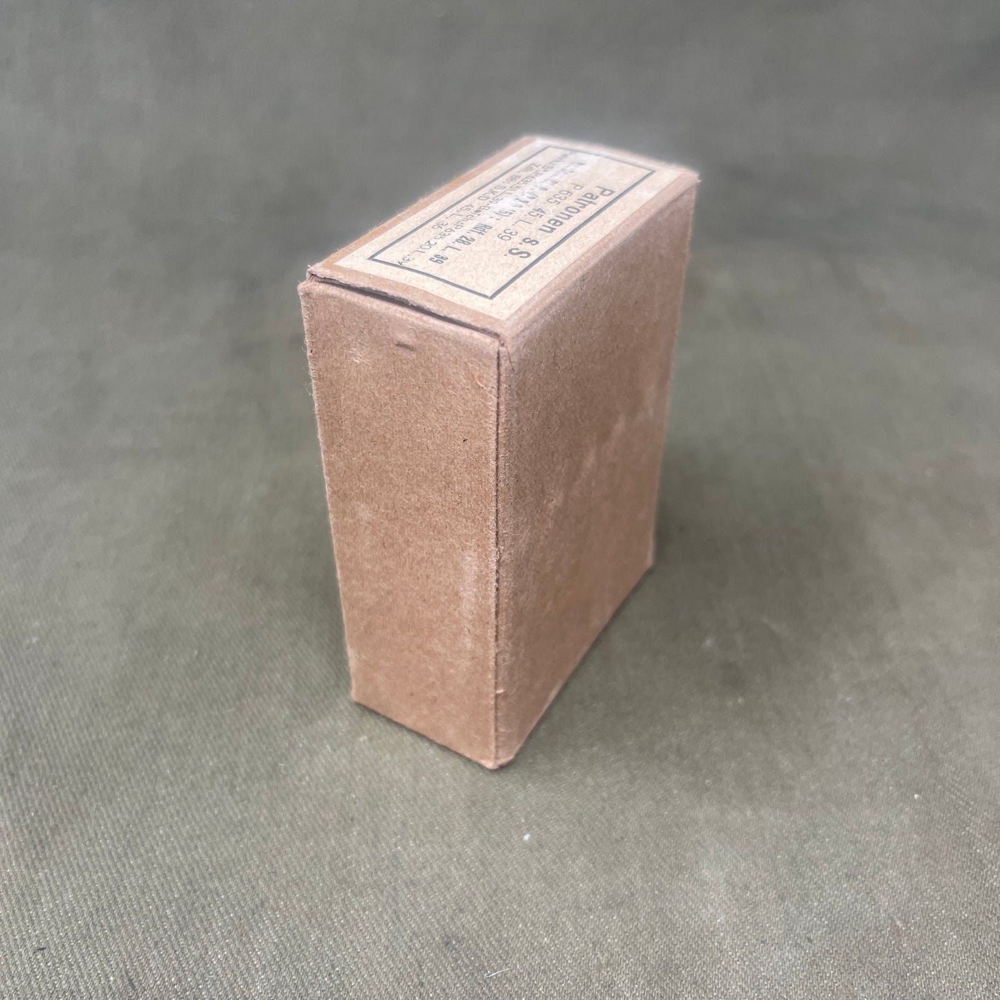 Original WW2 15 x Mauser 7.92x57mm Ammunition Box.