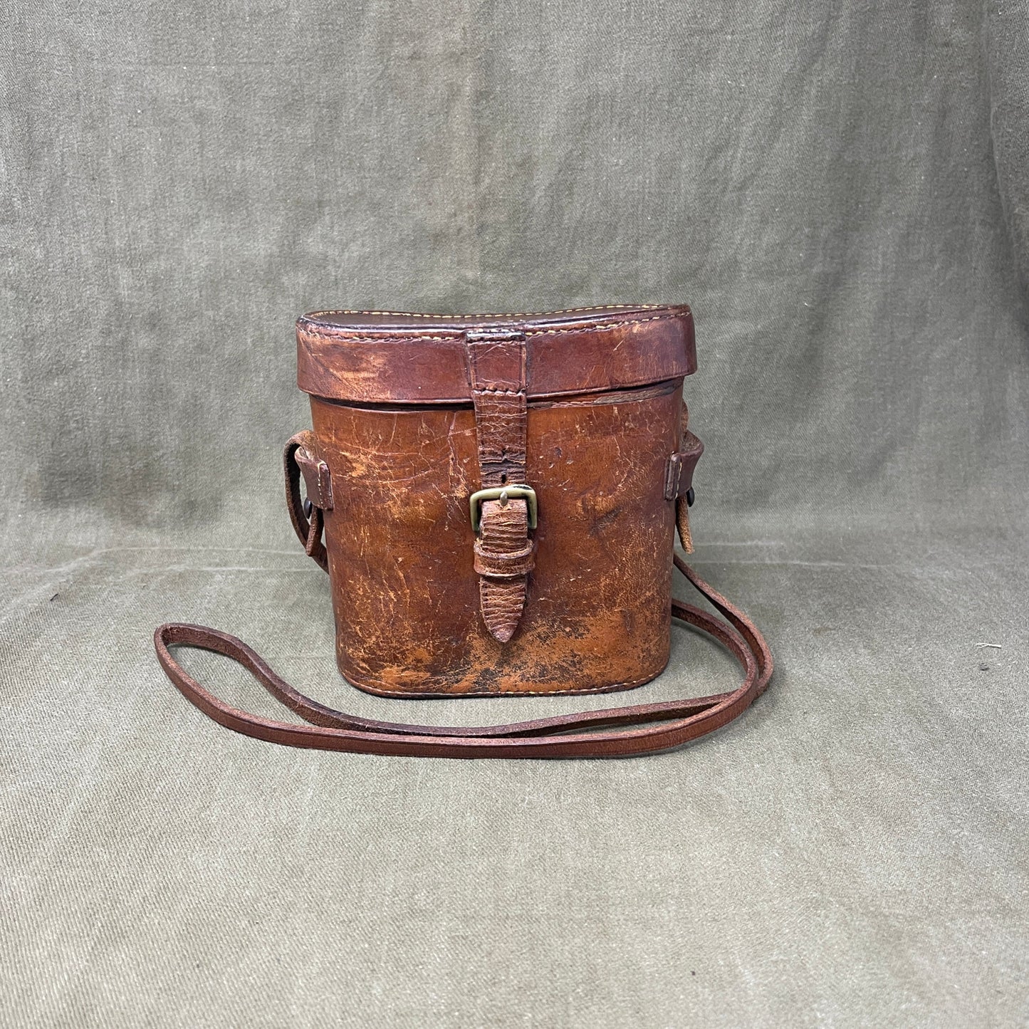 A WW1 set of binoculars made by Zeeda Paris Named to J.K Connal 7th R.S.F.