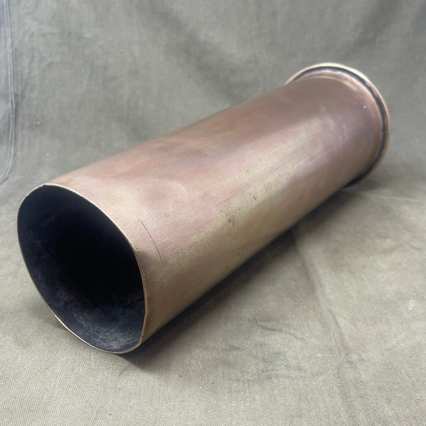 1912 Dated Royal Navy 4.5 Mk1 Brass Cartridge Case