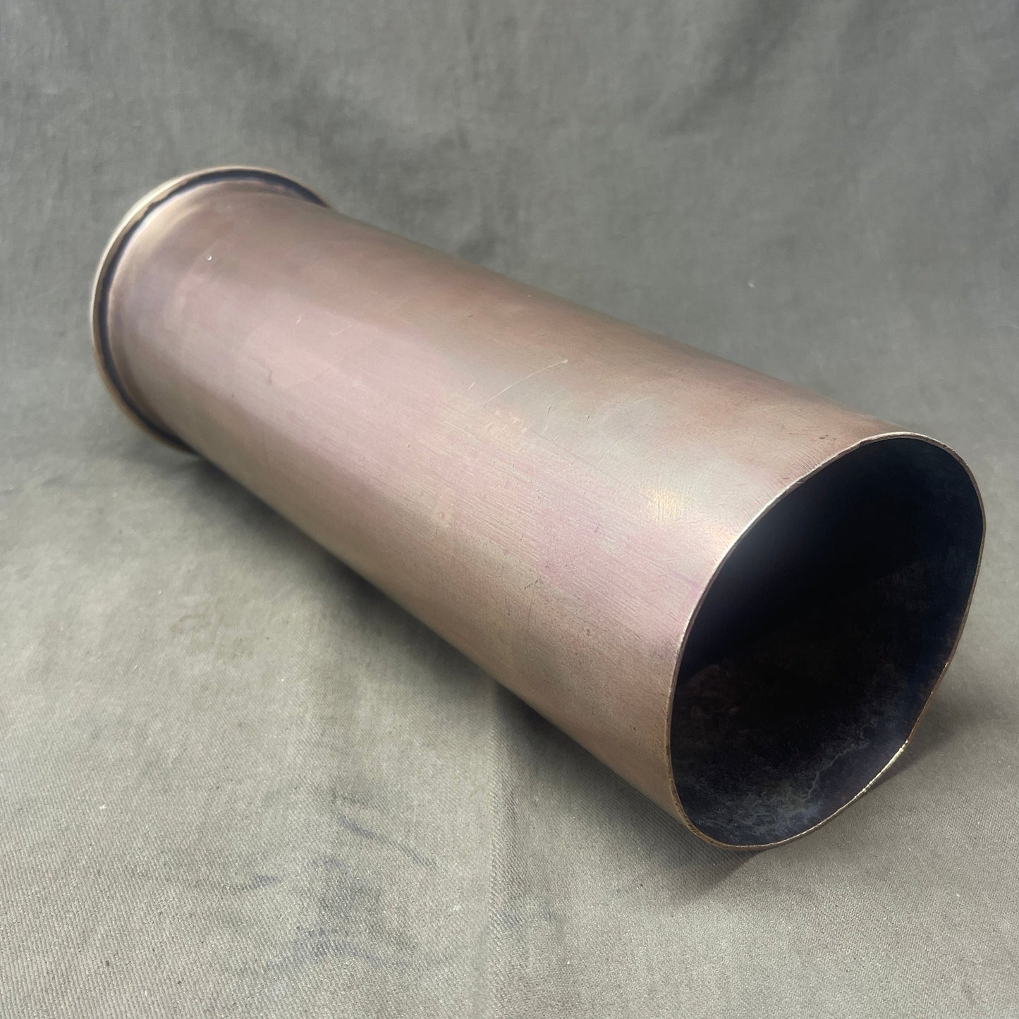 1912 Dated Royal Navy 4.5 Mk1 Brass Cartridge Case