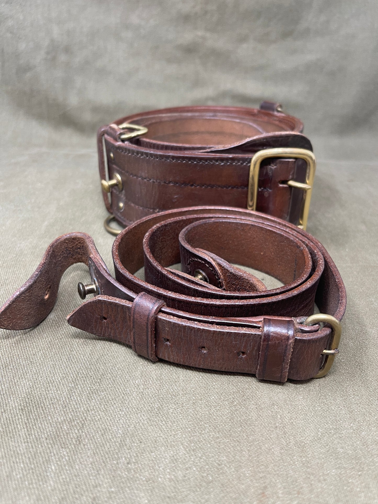 British Army Officers Sam Browne Belt