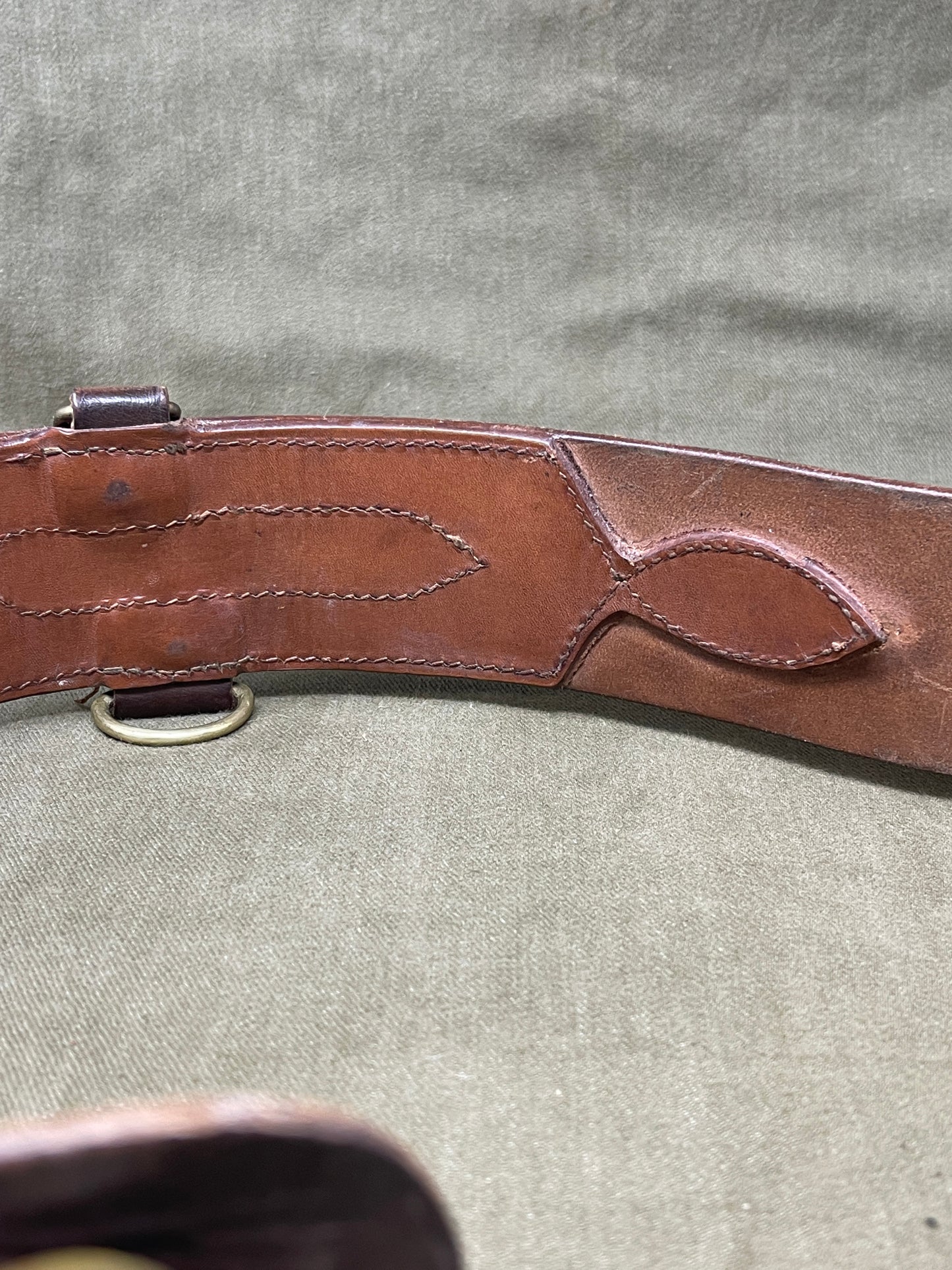British Army Officers Sam Browne Belt