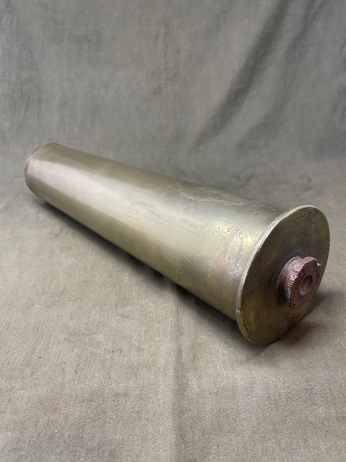 Royal Navy 3" Brass Shell Case