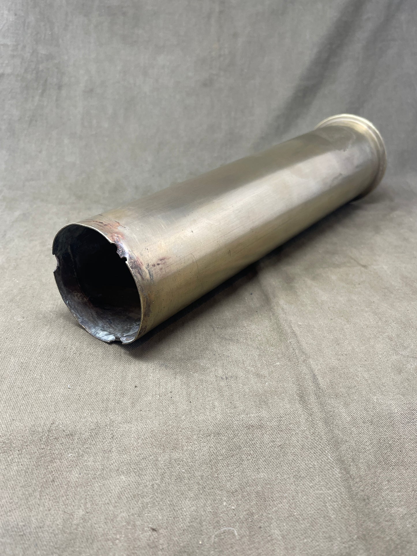 Royal Navy 3" Brass Shell Case