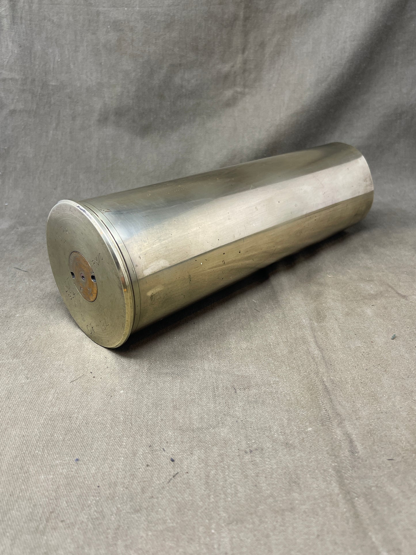 British 25 Pdr MkII Brass Shell Case 1941
