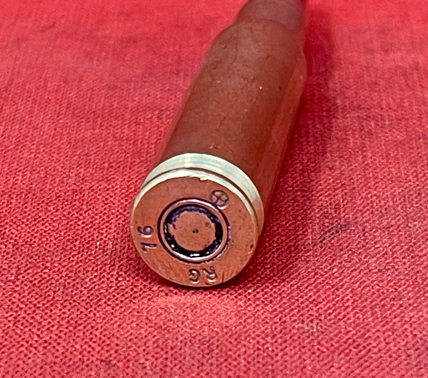 Inert 7.62mm British Round – 1976 Dated RG (Radway Green) | Collectible Ammunition