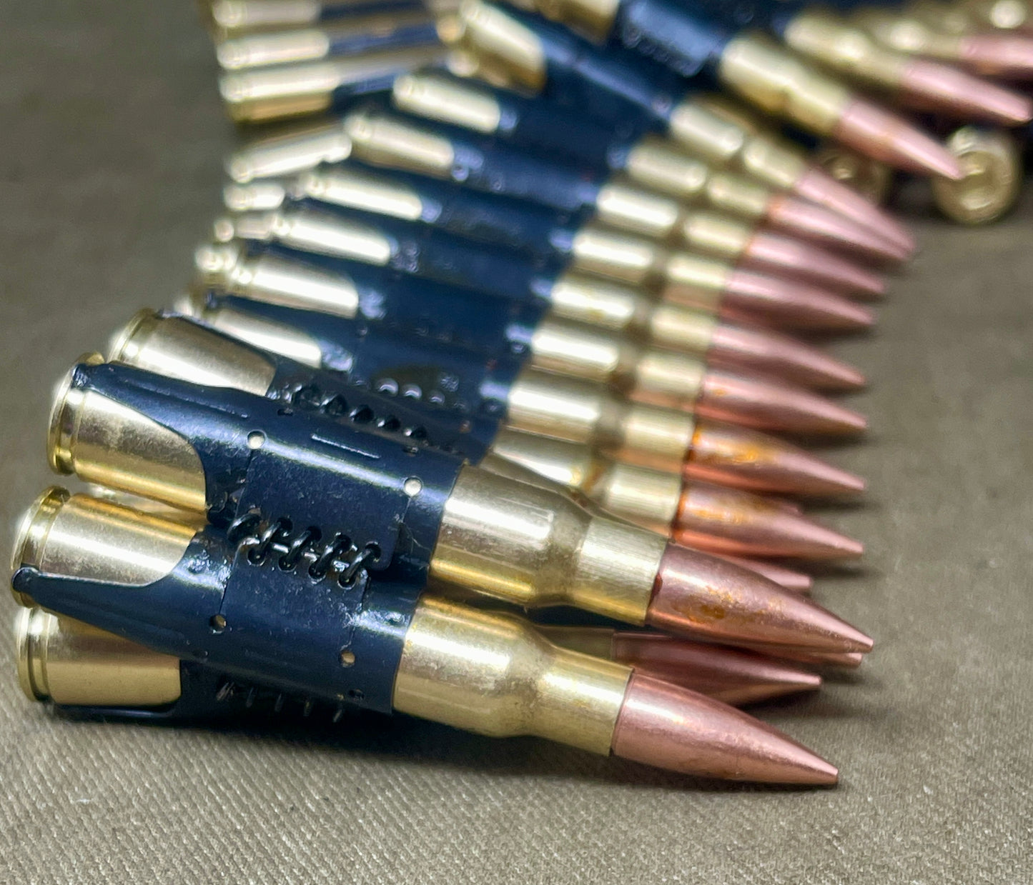 7.92x57 Inert MG34/MG42 Machine Gun Belt – 54 Rounds with Starter Tab