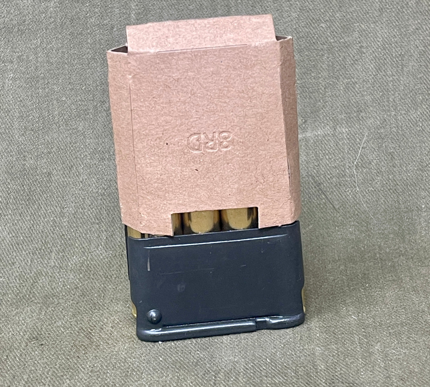 8 X Inert/ Display – .30-06 Springfield Rifle Rounds In M1 Garand Enbloc Clip INERT Primers