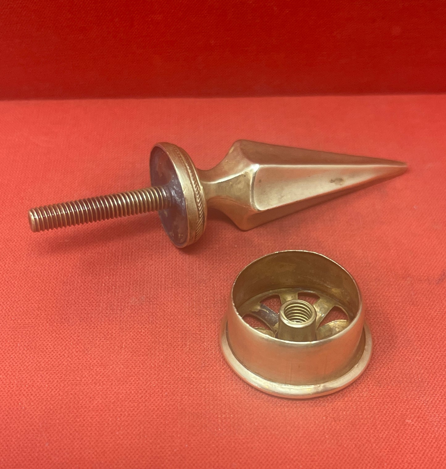 British Home Service Helmet Brass Spike