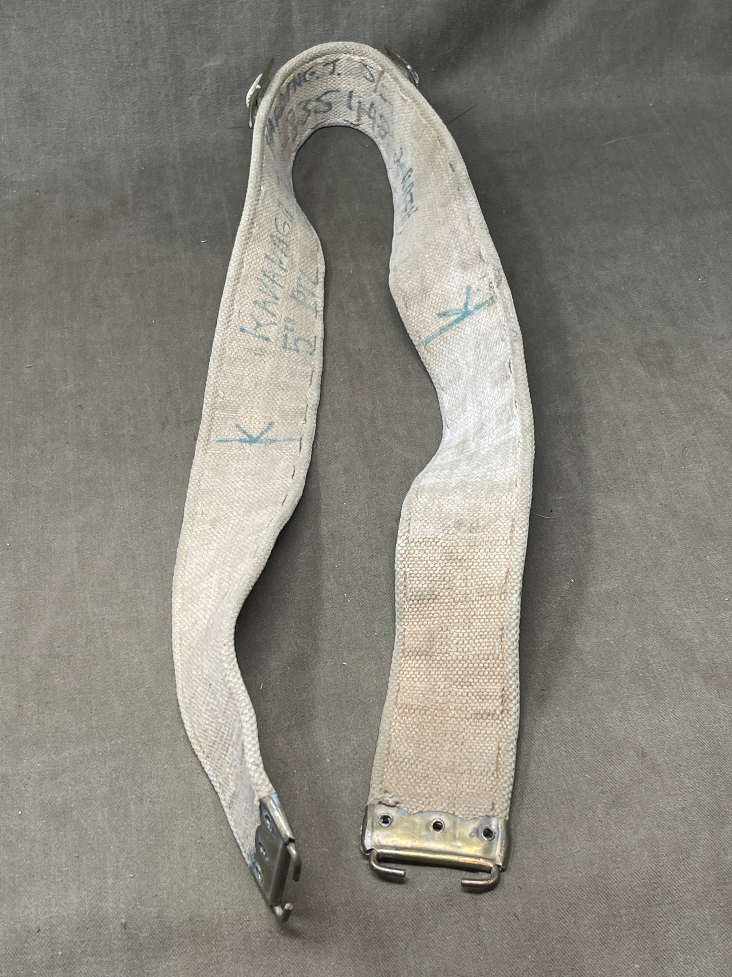 British Army 1937 Pattern Webbing Belt Brass