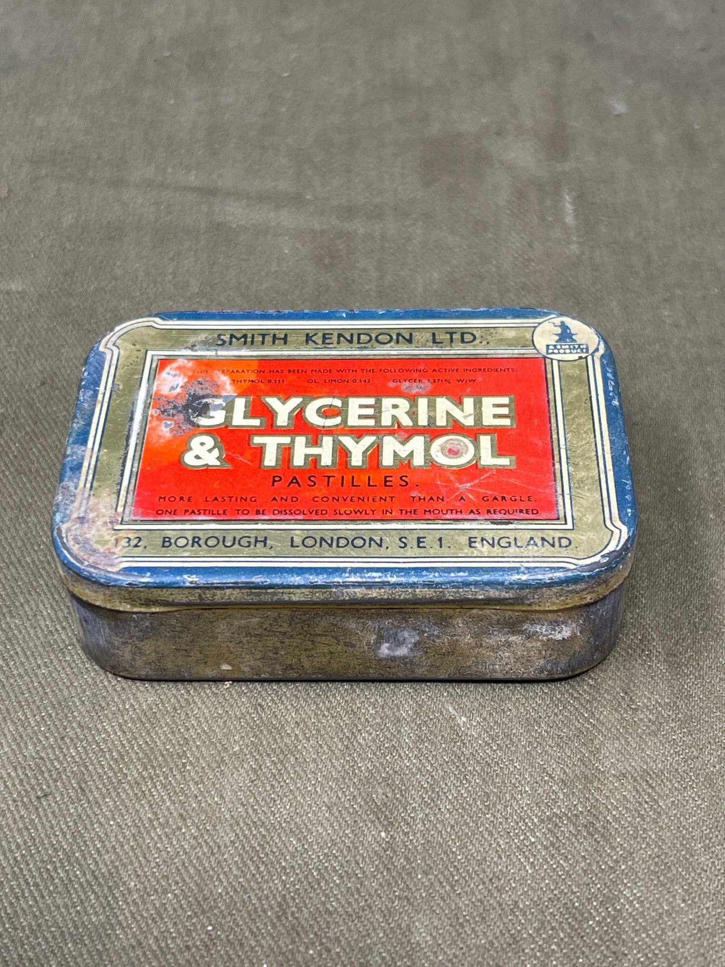 Vintage Glycerine & Thymol Pastilles Tin
ChatGPT said:
ChatGPT