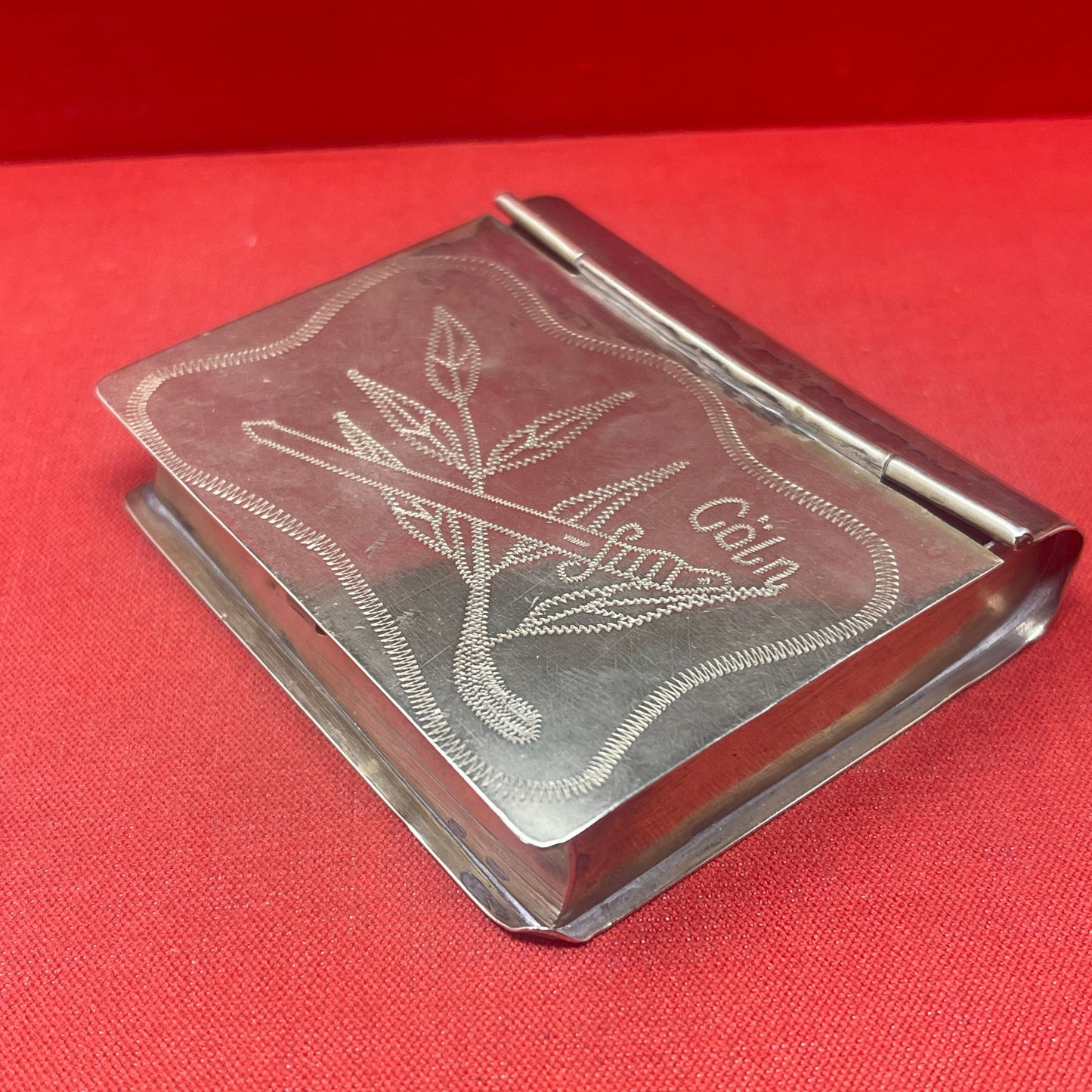 WW1 Trench Art Tobacco Tin