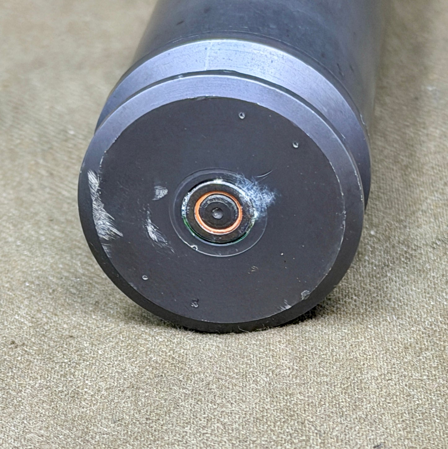 30mm Apache Shell Casing (30×113mm) – Fired M230 Chain Gun Case