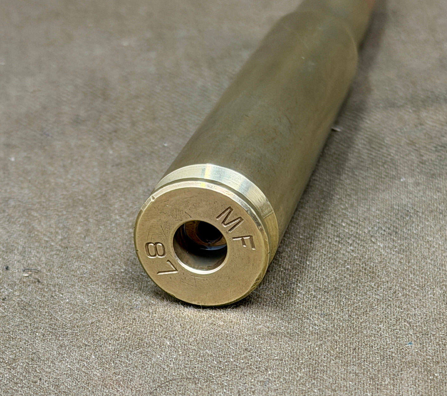 Inert .50 Cal Browning Round – MF 1987 Headstamp | Australian Footscray Cold War .50 BMG Cartridge