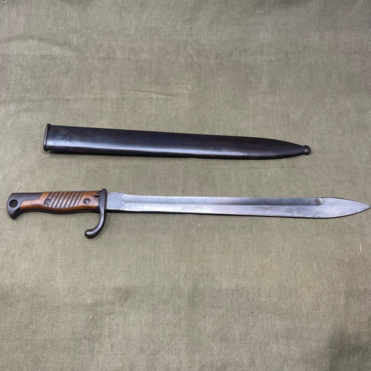 WW1 German Army  Waffenfabik A.G Oberndoef Mauser a. N Model 1898/05 Butcher Bayonet