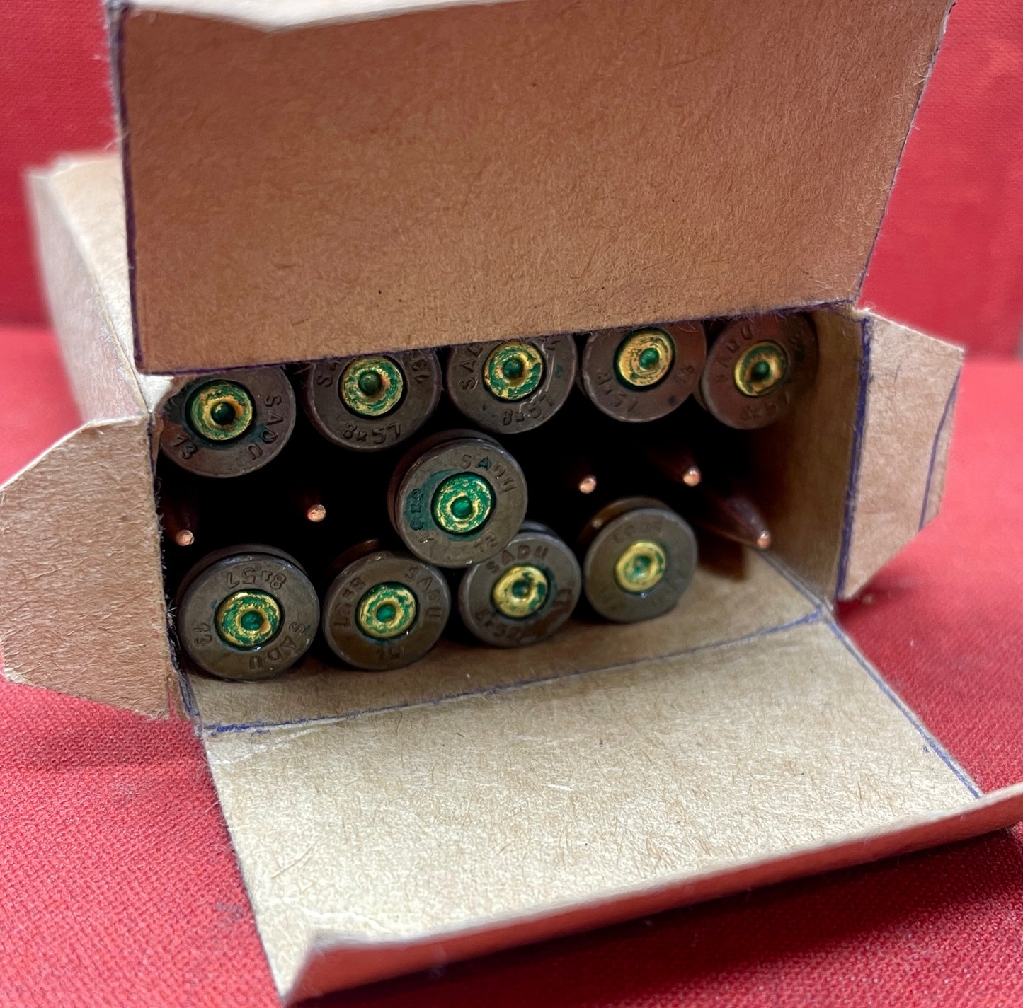 The 50 Cal cartridge cases stamped "FNB 22" refer to .50 caliber BMG (Browning Machine Gun) cartridge cases manufactured in 2022 by Fabrique Nationale de Herstal (FN Herstal), a prominent arms manufacturer in Belgium. The .50 BMG is a powerful, high-velocity round originally developed in the early 20th century for the Browning M2 heavy machine gun but is now widely used in various military, law enforcement, and civilian applications, particularly for long-range precision shooting, anti-material rifles, and