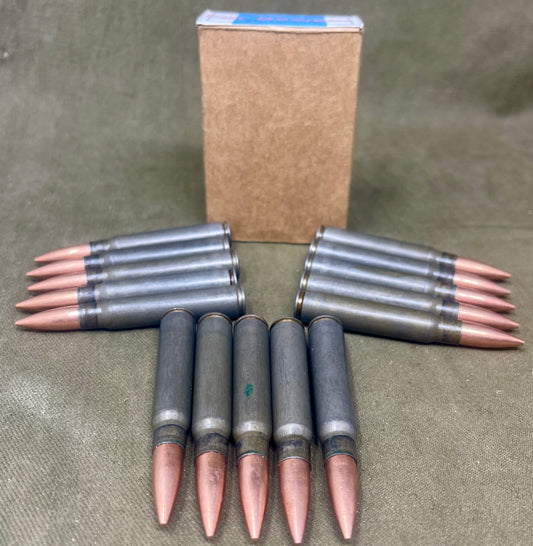 The 50 Cal cartridge cases stamped "FNB 22" refer to .50 caliber BMG (Browning Machine Gun) cartridge cases manufactured in 2022 by Fabrique Nationale de Herstal (FN Herstal), a prominent arms manufacturer in Belgium. The .50 BMG is a powerful, high-velocity round originally developed in the early 20th century for the Browning M2 heavy machine gun but is now widely used in various military, law enforcement, and civilian applications, particularly for long-range precision shooting, anti-material rifles, and