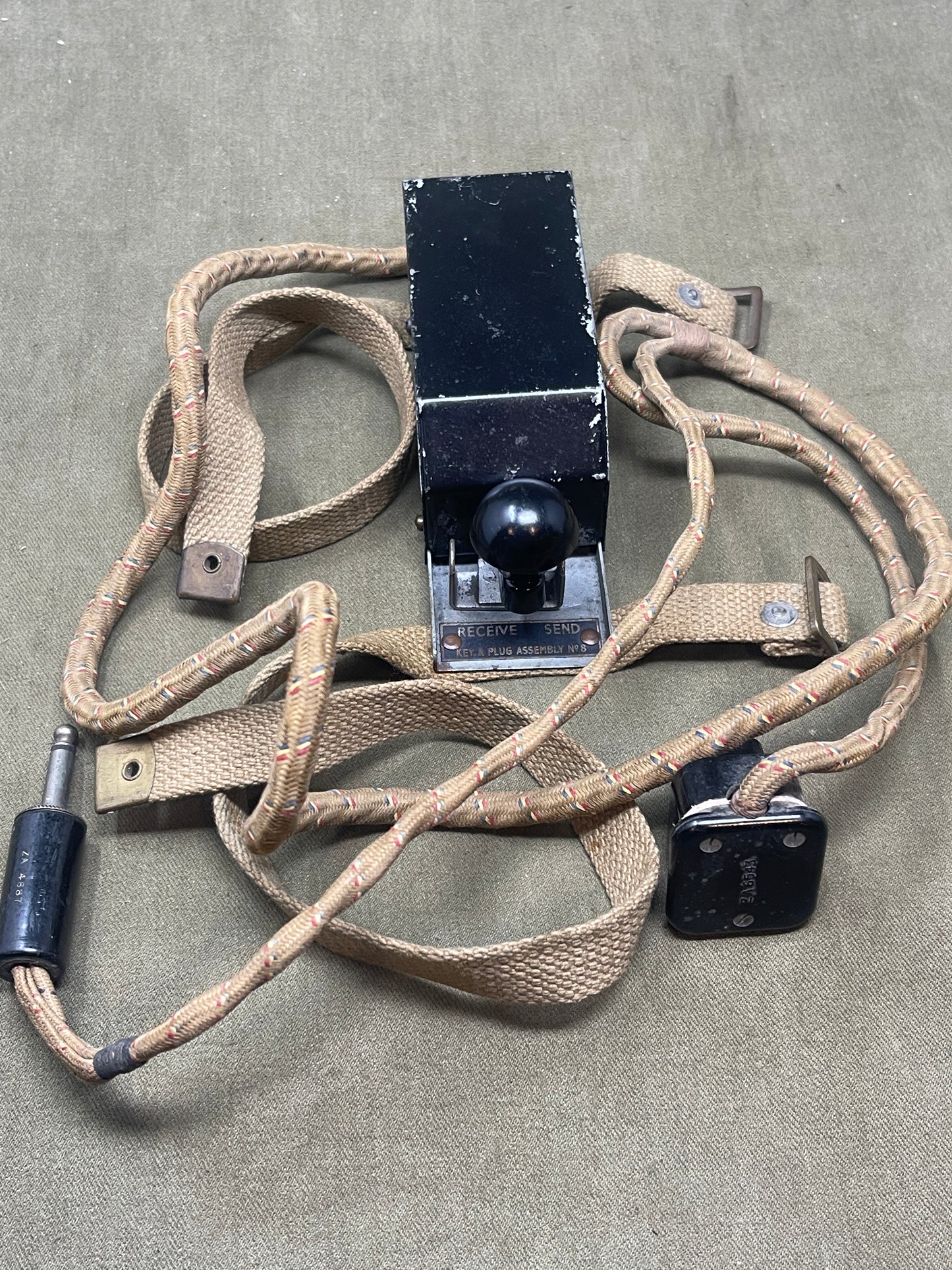 British Army Key and Plug Assembly No 8