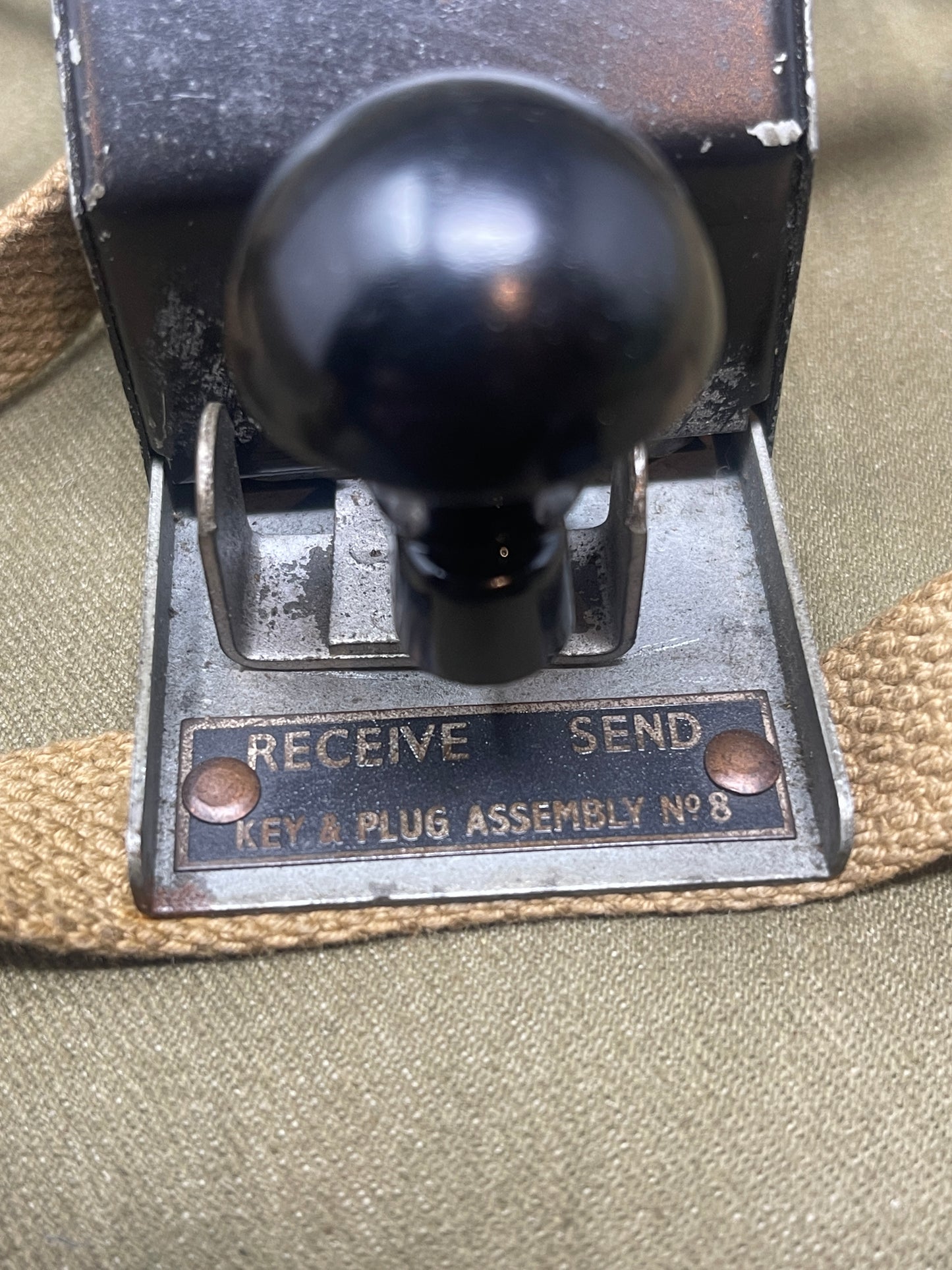 British Army Key and Plug Assembly No 8
