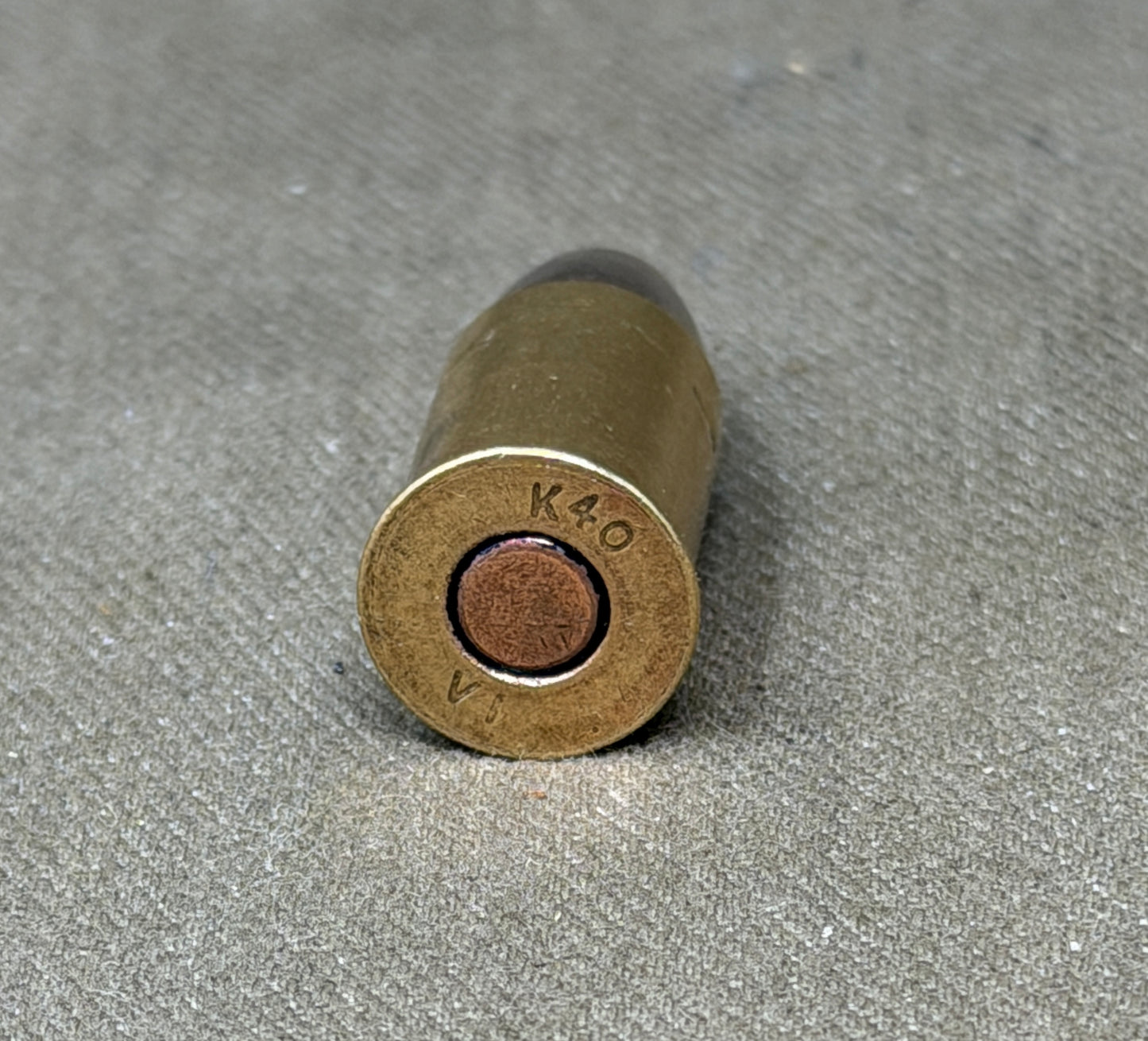 Inert British .455 Revolver Round – MKII, K (Kynoch) Headstamp 1940