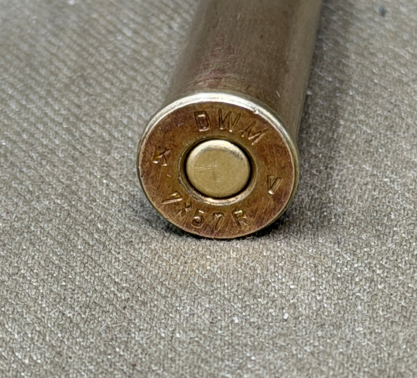 INERT DWM 7×57mm Mauser Cartridge – KV Headstamp | German Military Ammunition
