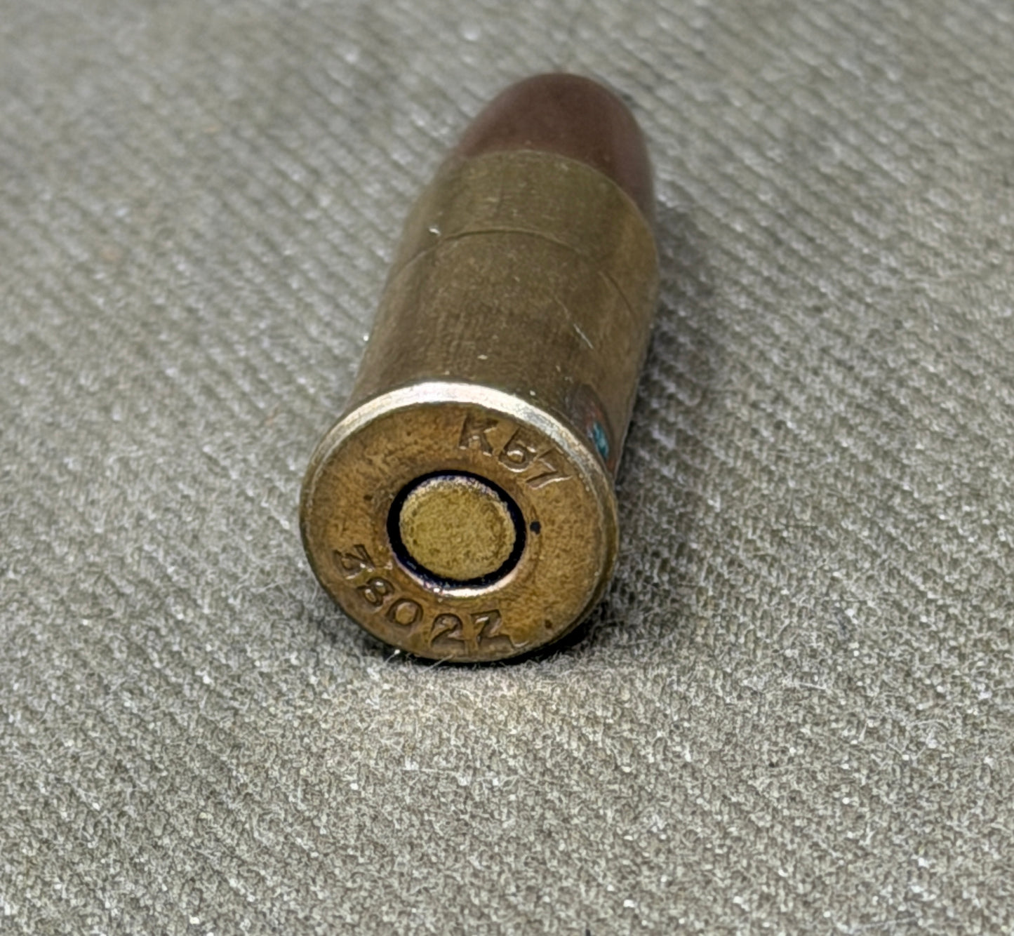 INERT Kynoch .380 Cartridge – K57 Headstamp | British Revolver Ammunition