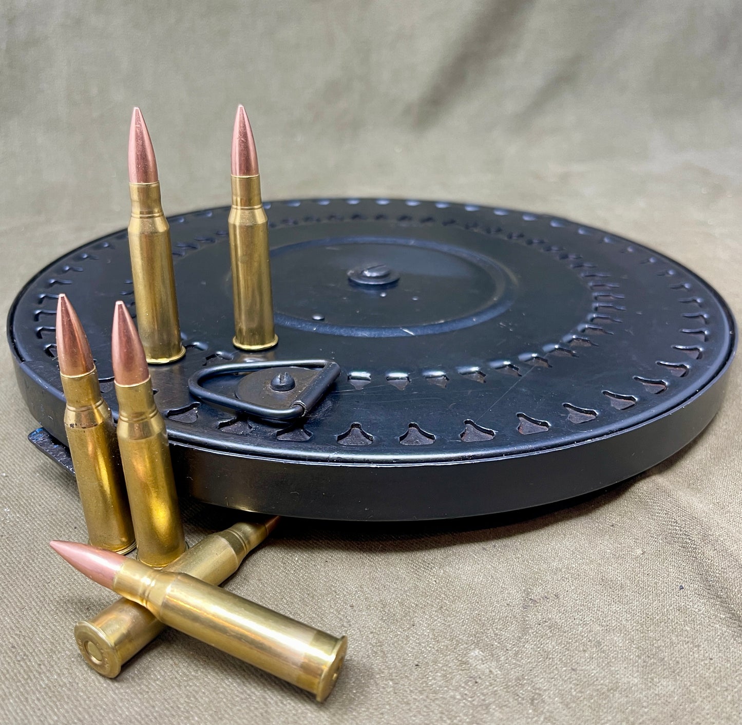 Russian 7.62x54 WWII Russian DP28 / DPM Pan Magazine) with 10 x INERT Rounds