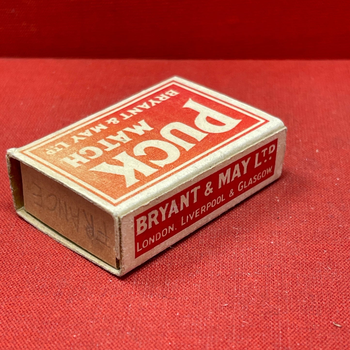 Original Vintage Puck Matches