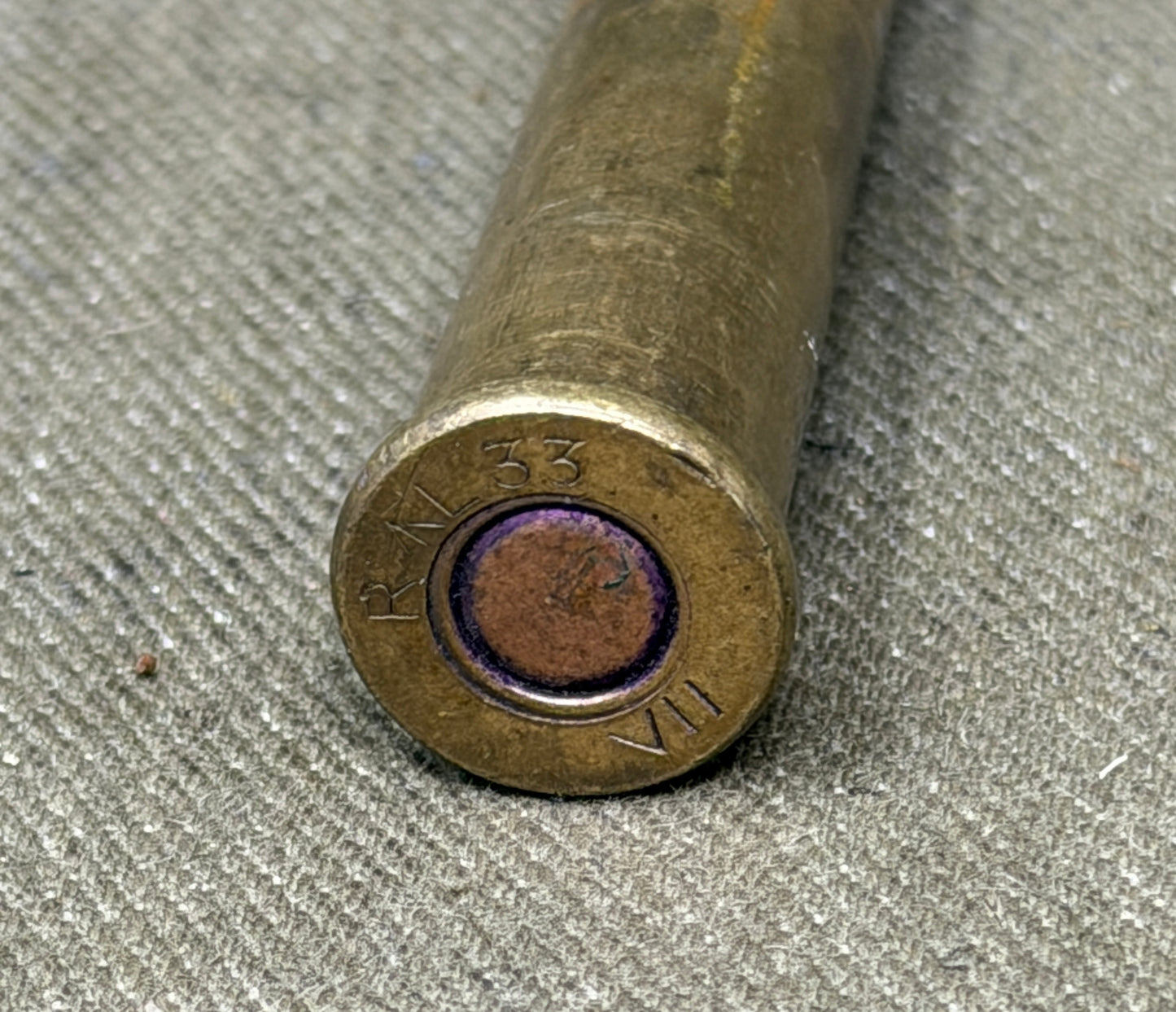 Inert .303 British Round – RL 1933 Headstamp (Royal Laboratory, Woolwich, UK)