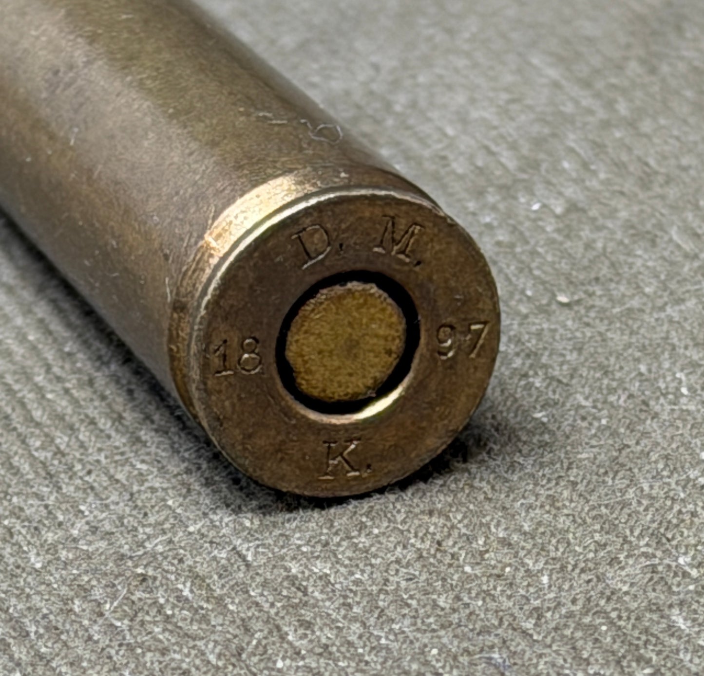Original INERT 7×57mm Mauser Round – DM. 1897 • Boer War